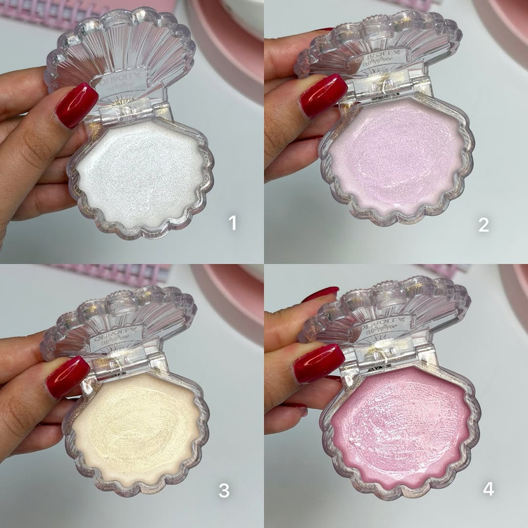 هایلایتر صدفی اولیبولا آویزدار Shell Highlighter Balm Olibolla