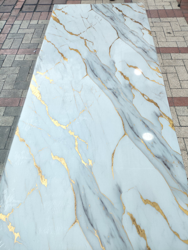 ماربل شیت گلد طلایی 2.2میل /کیفیت عالی/120*280